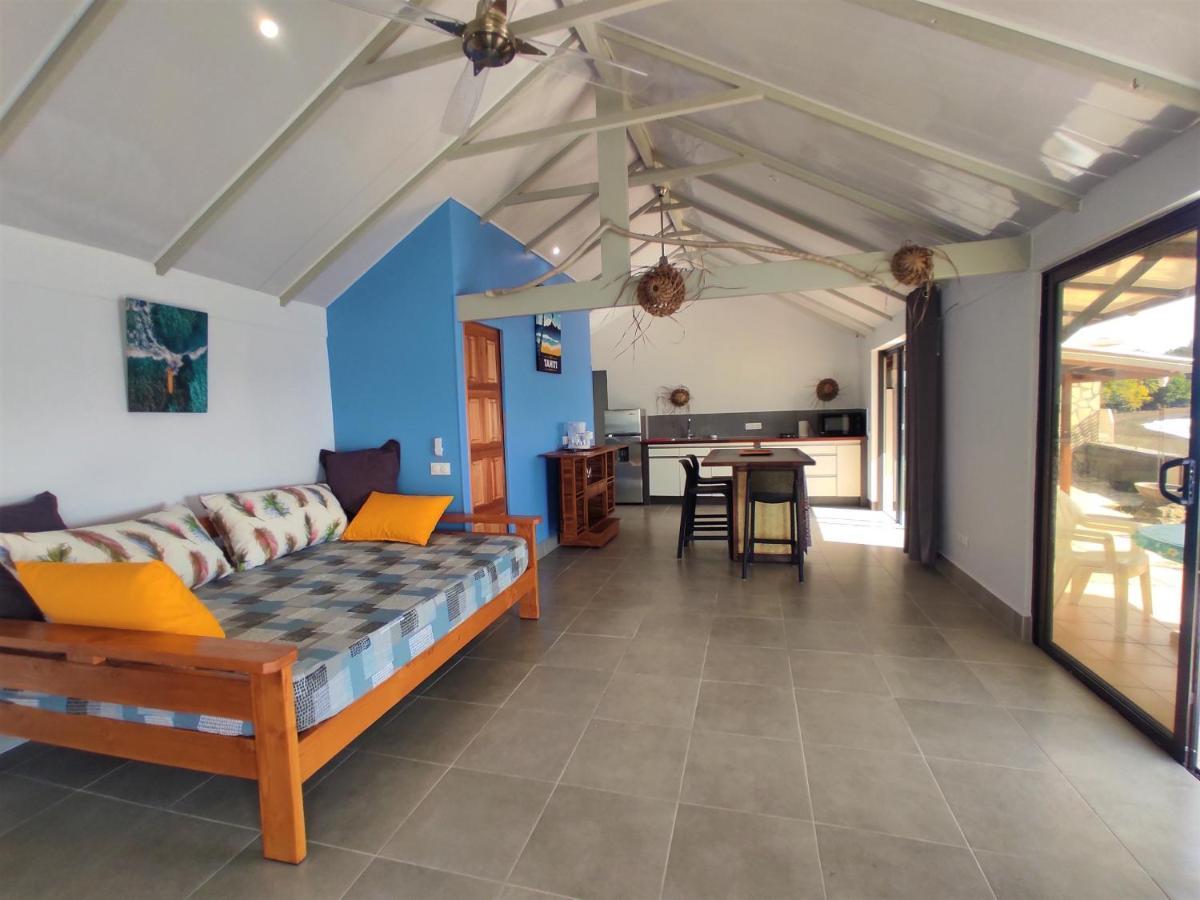 Tahiti - Taharaa Beach Bungalow Arue Kültér fotó