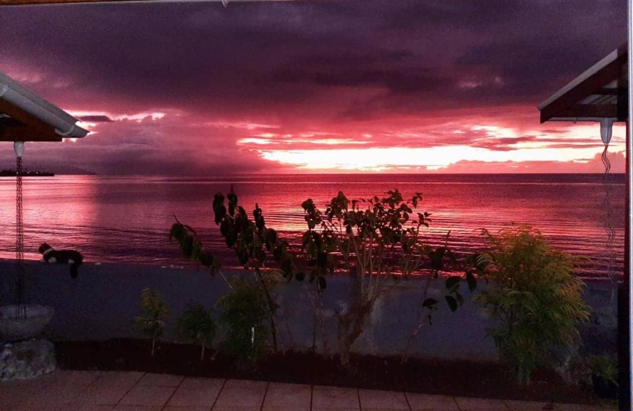 Tahiti - Taharaa Beach Bungalow Arue Kültér fotó